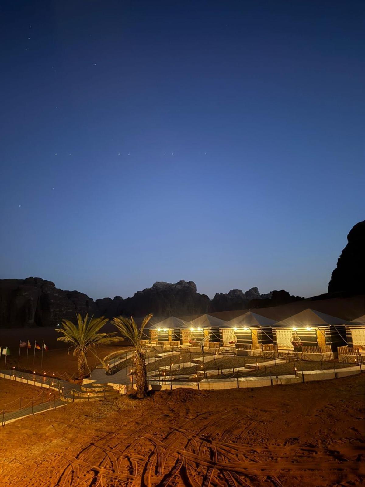 Khazali Mountain Camp Hotel Wadi Rum Buitenkant foto